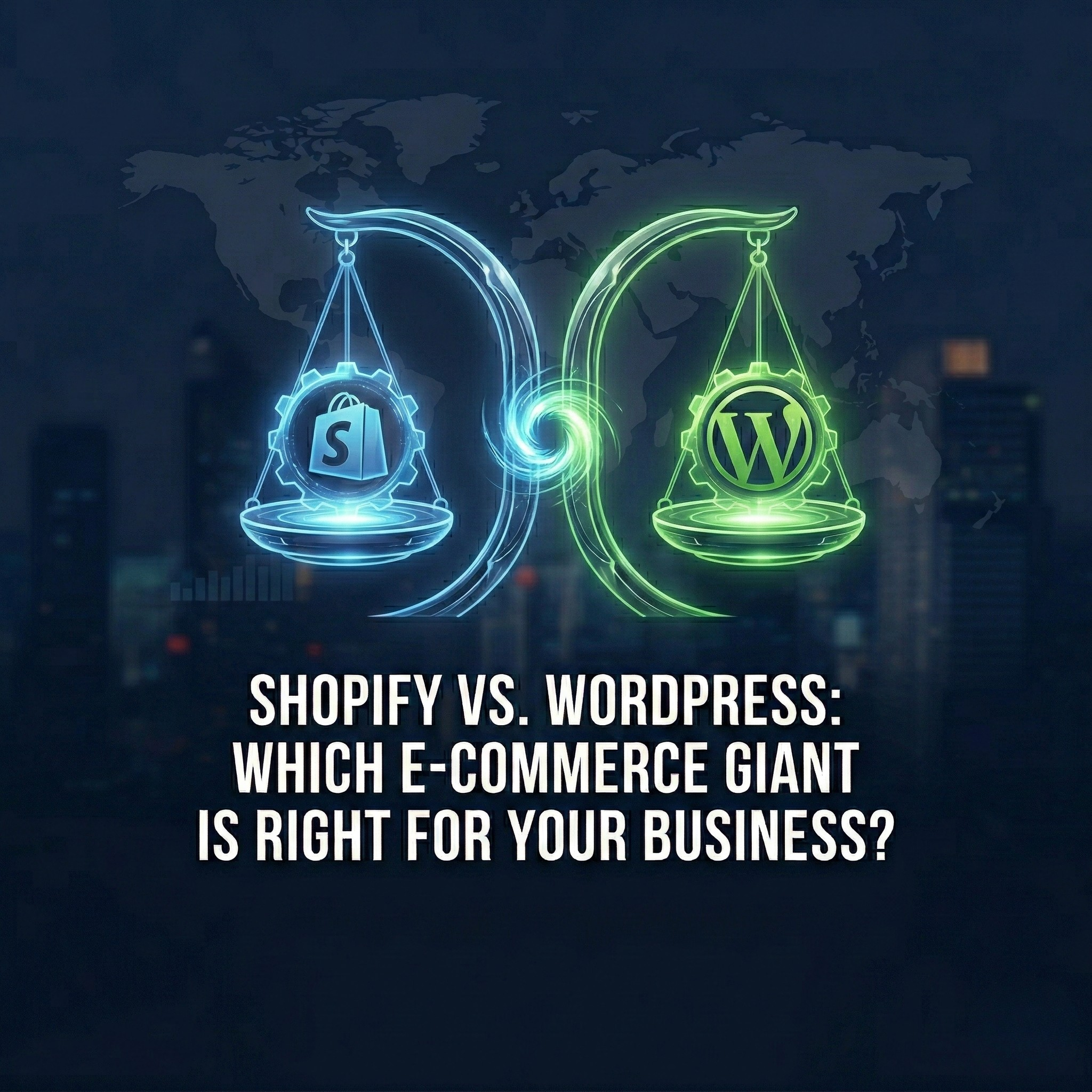 Shopify Vs. WordPress: Which E-commerce Giant is Right for Your Business?